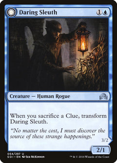 Daring Sleuth // Bearer of Overwhelming Truths [Shadows over Innistrad]-1