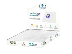 Ultimate Guard 18-Pocket Pages Side-Loading White (50)-1
