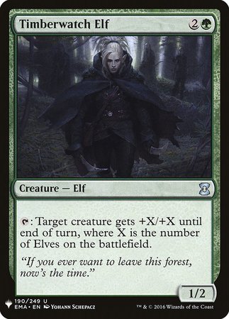 Timberwatch Elf [Mystery Booster]-1