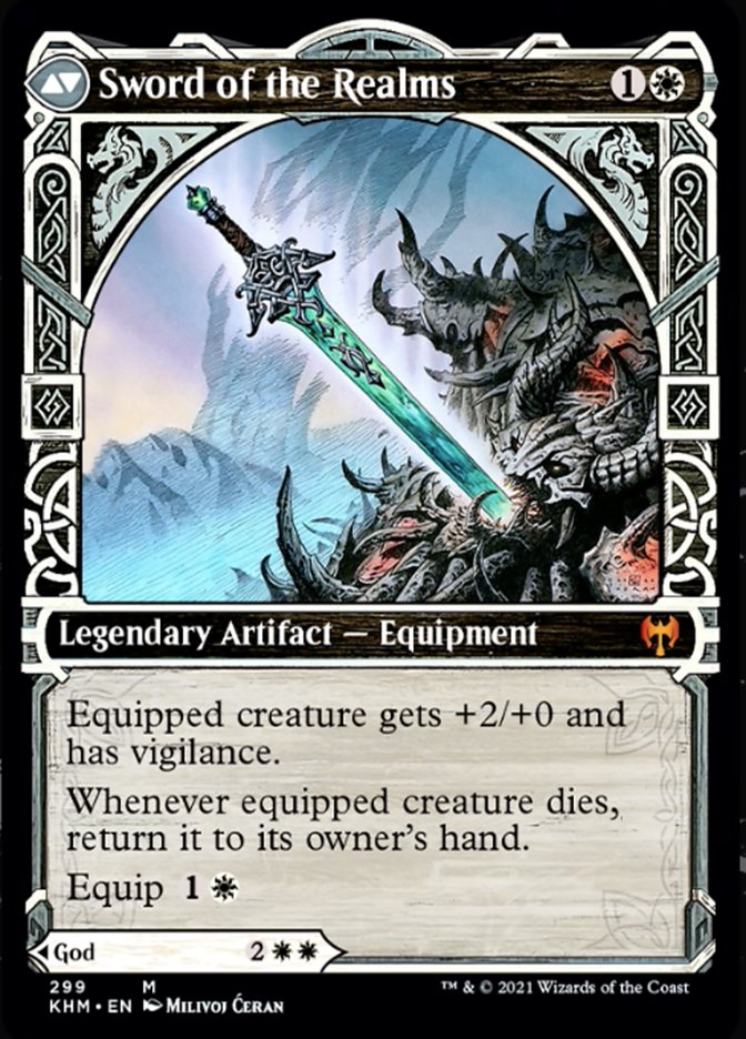 Halvar, God of Battle // Sword of the Realms (Showcase) [Kaldheim]-2
