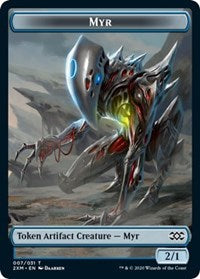 Myr (007) // Shapeshifter Double-Sided Token [Double Masters Tokens]-1