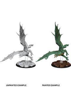 D&D Nolzurs Marvelous Unpainted Miniatures Young Green Dragon-1
