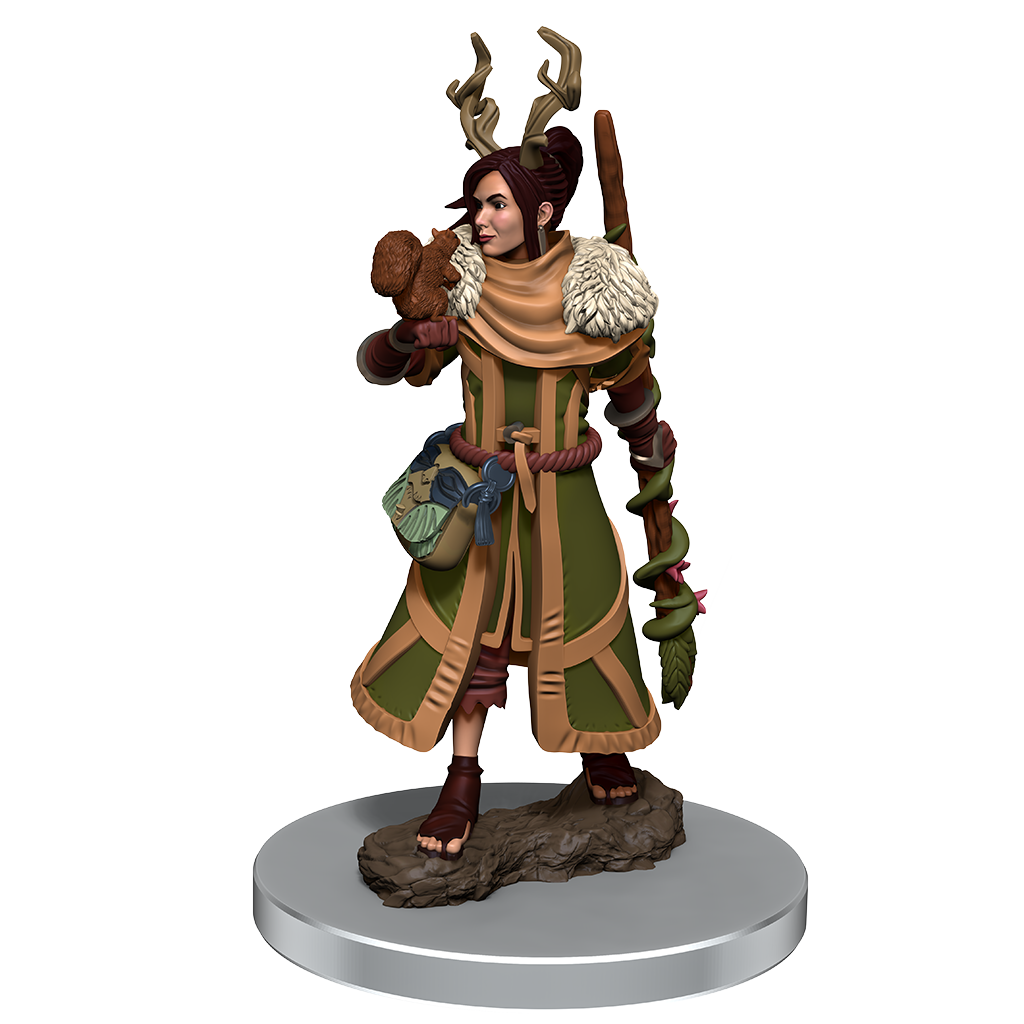 D&D Premium Painted Figures Human Druid Female-1
