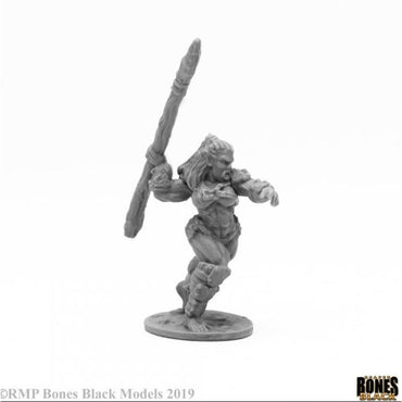 Reaper Bones Black: Jade Fire Spearman