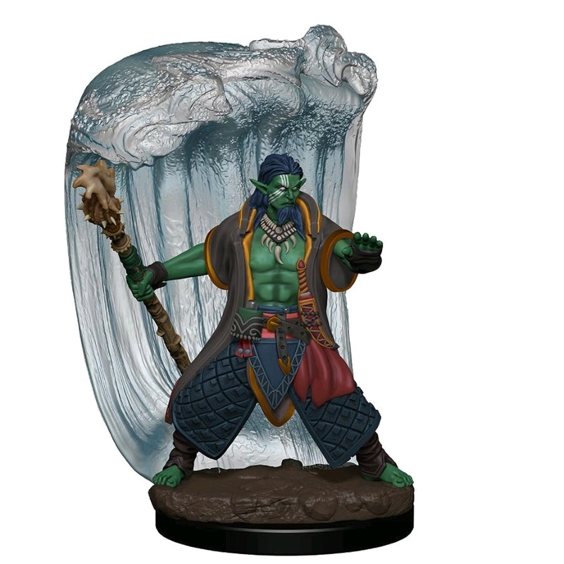 D&D Premium Painted Figures Water Genasi Druid Male-1