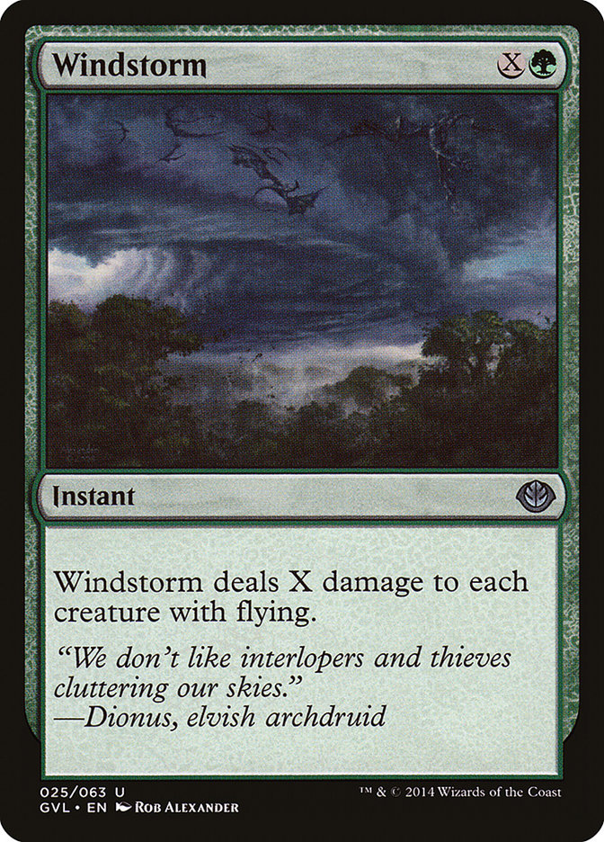 Windstorm (Garruk vs. Liliana) [Duel Decks Anthology]-1