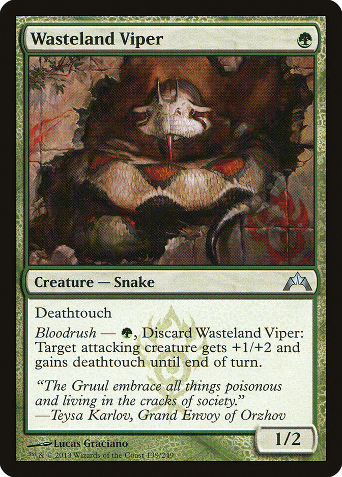 Wasteland Viper [Gatecrash]-1