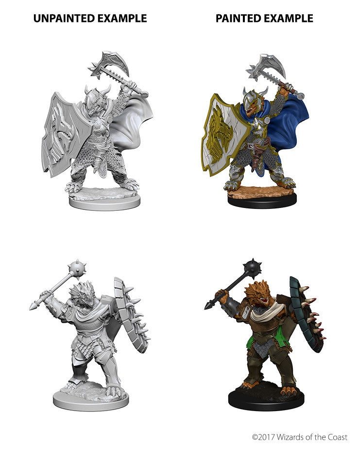 D&D Nolzurs Marvelous Unpainted Miniatures Dragonborn Male Paladin-1