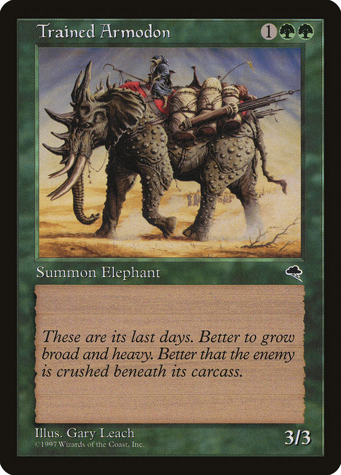 Trained Armodon [Tempest]-1