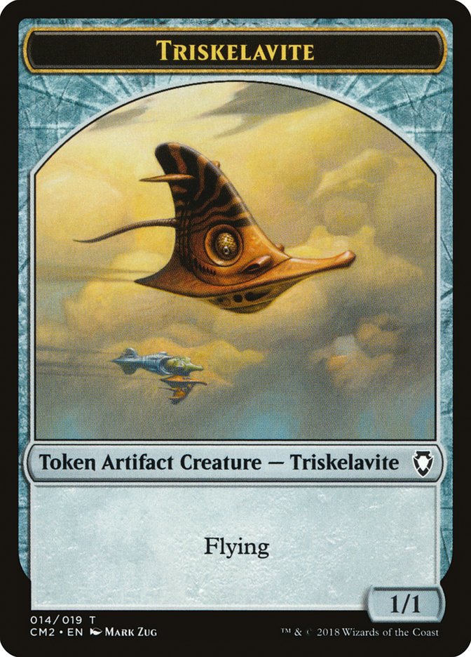 Triskelavite Token [Commander Anthology Volume II Tokens]-1