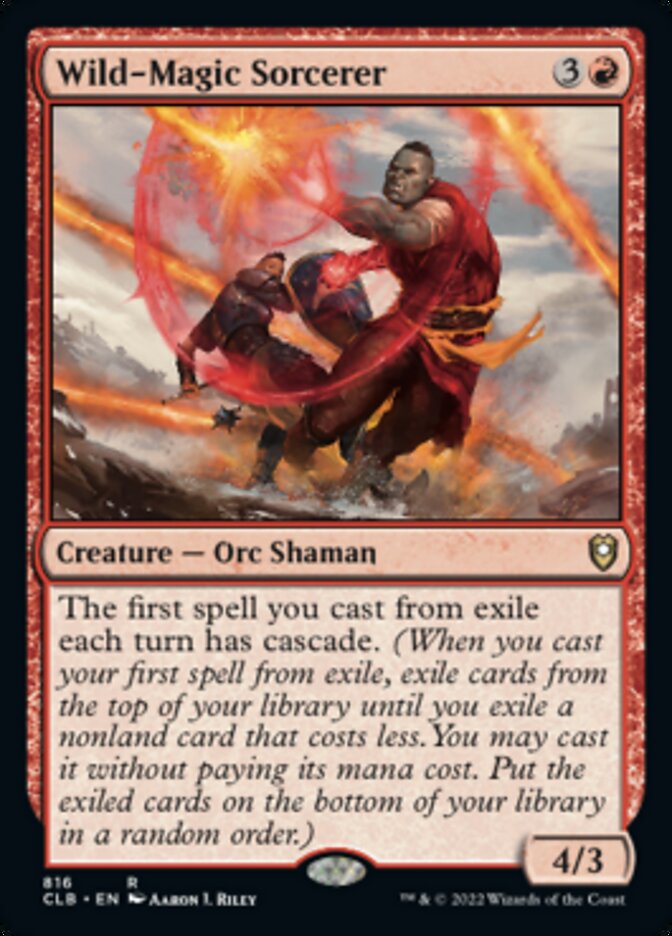 Wild-Magic Sorcerer [Commander Legends: Battle for Baldur's Gate]-1