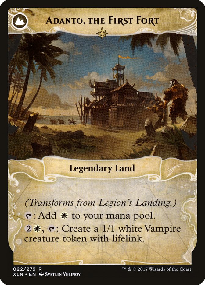 Legion's Landing // Adanto, the First Fort [Ixalan]-2