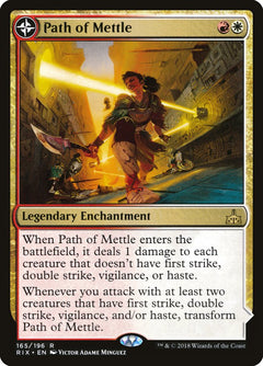 Path of Mettle // Metzali, Tower of Triumph [Rivals of Ixalan]-1