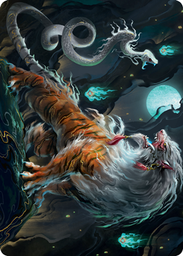Gloomshrieker Art Card [Kamigawa: Neon Dynasty Art Series]-1