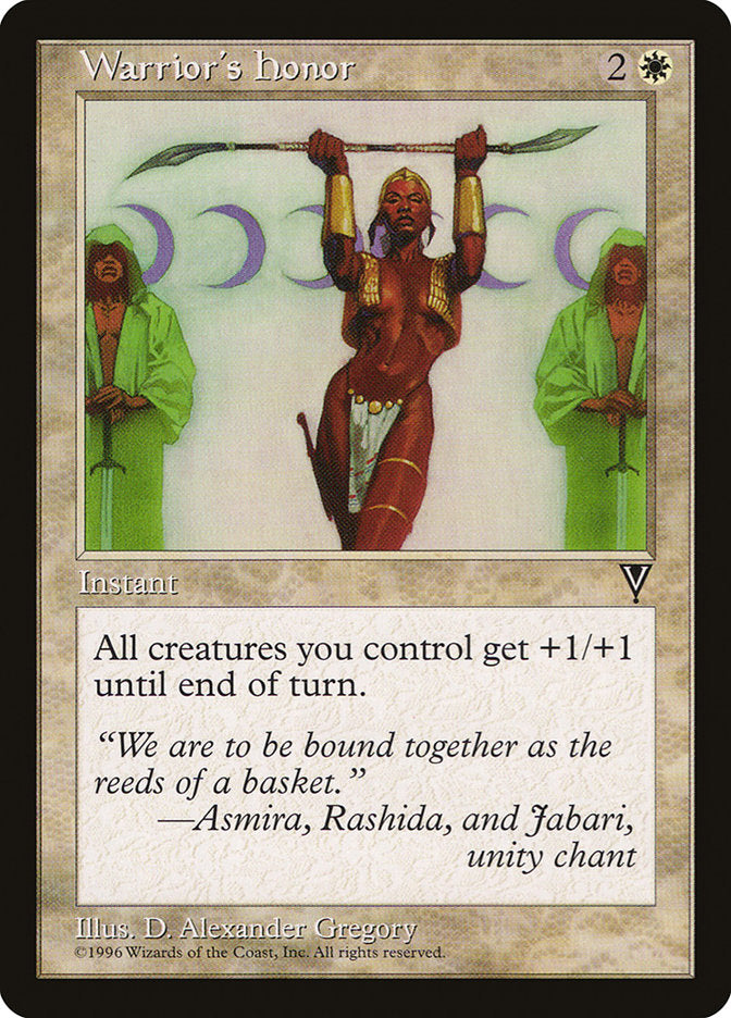 Warrior's Honor [Visions]-1