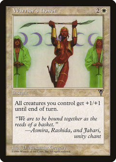 Warrior's Honor [Visions]-1