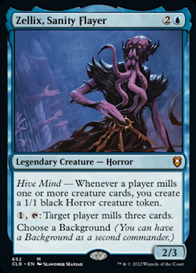 Zellix, Sanity Flayer [Commander Legends: Battle for Baldur's Gate]-1