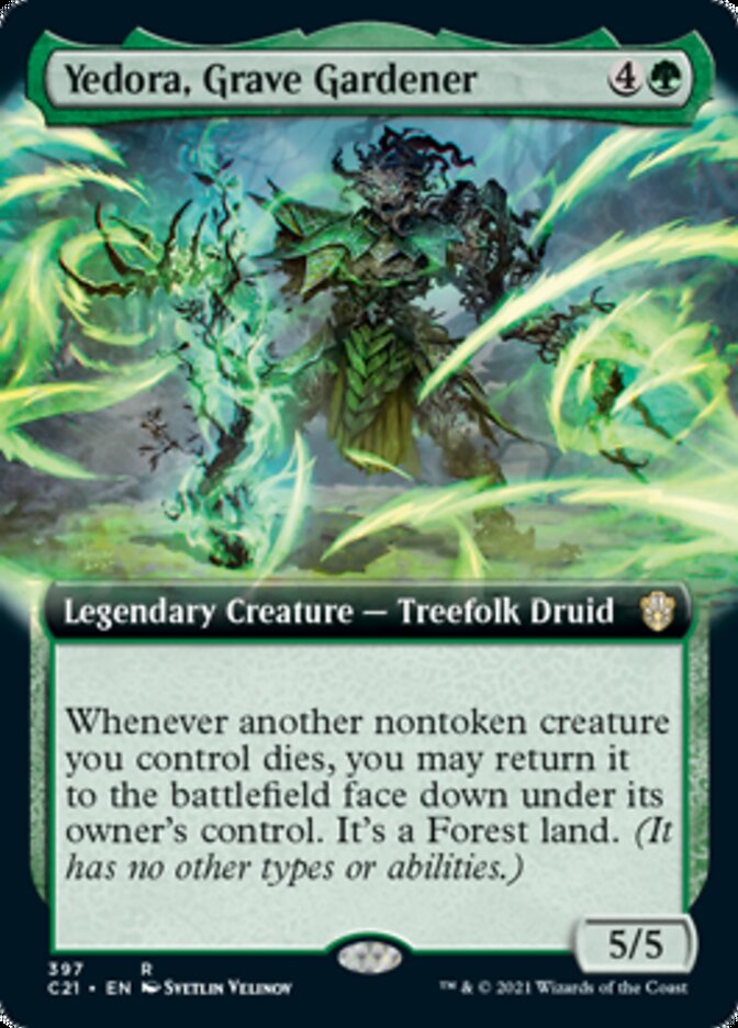 Yedora, Grave Gardener (Extended Art) [Commander 2021]-1
