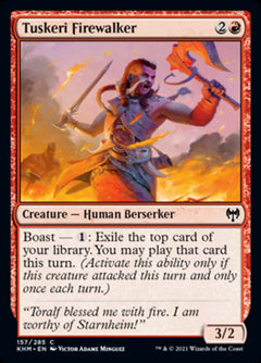 Tuskeri Firewalker [Kaldheim]-1