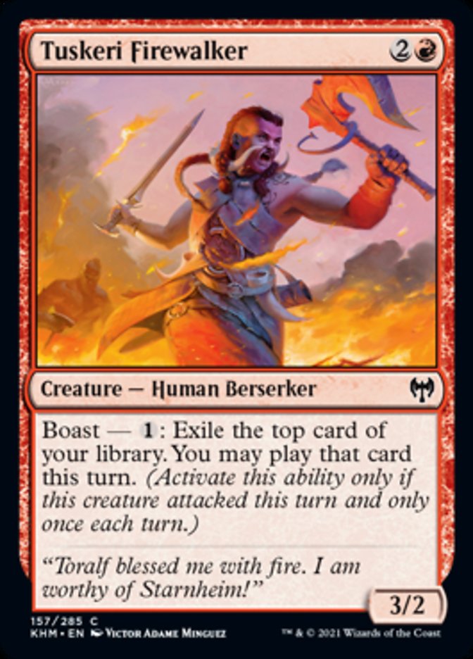 Tuskeri Firewalker [Kaldheim]-1