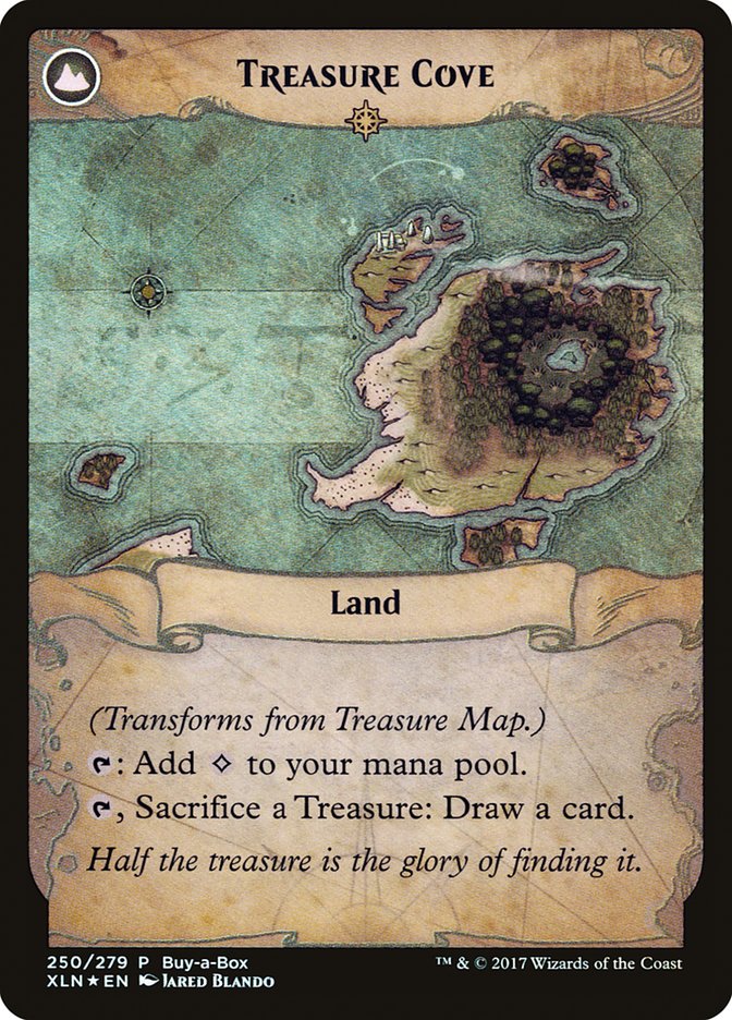 Treasure Map // Treasure Cove (Buy-A-Box) [Ixalan Treasure Chest]-2