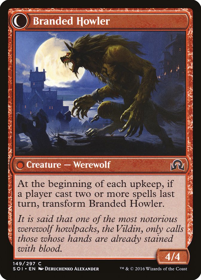 Convicted Killer // Branded Howler [Shadows over Innistrad]-2