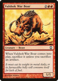 Vulshok War Boar [Darksteel]-1