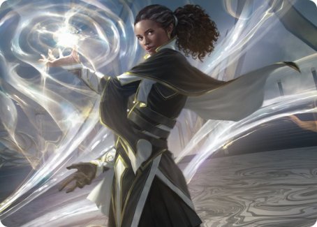 Clever Lumimancer Art Card [Strixhaven: School of Mages Art Series]-1