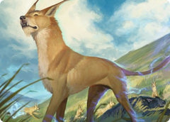 Blink Dog Art Card [Dungeons & Dragons: Adventures in the Forgotten Realms Art Series]-1