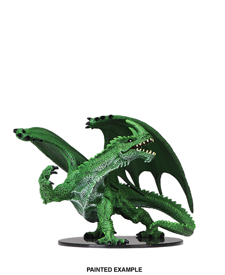 Pathfinder Battles Deep Cuts Gargantuan Green Dragon