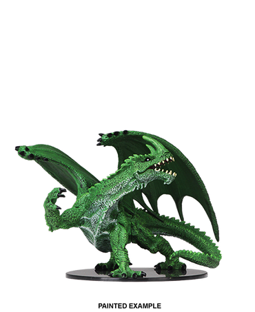 Pathfinder Battles Deep Cuts Gargantuan Green Dragon