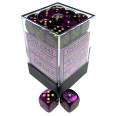 CHX 26840 Gemini 12mm d6 Black-Purple/Gold Block (36)-1