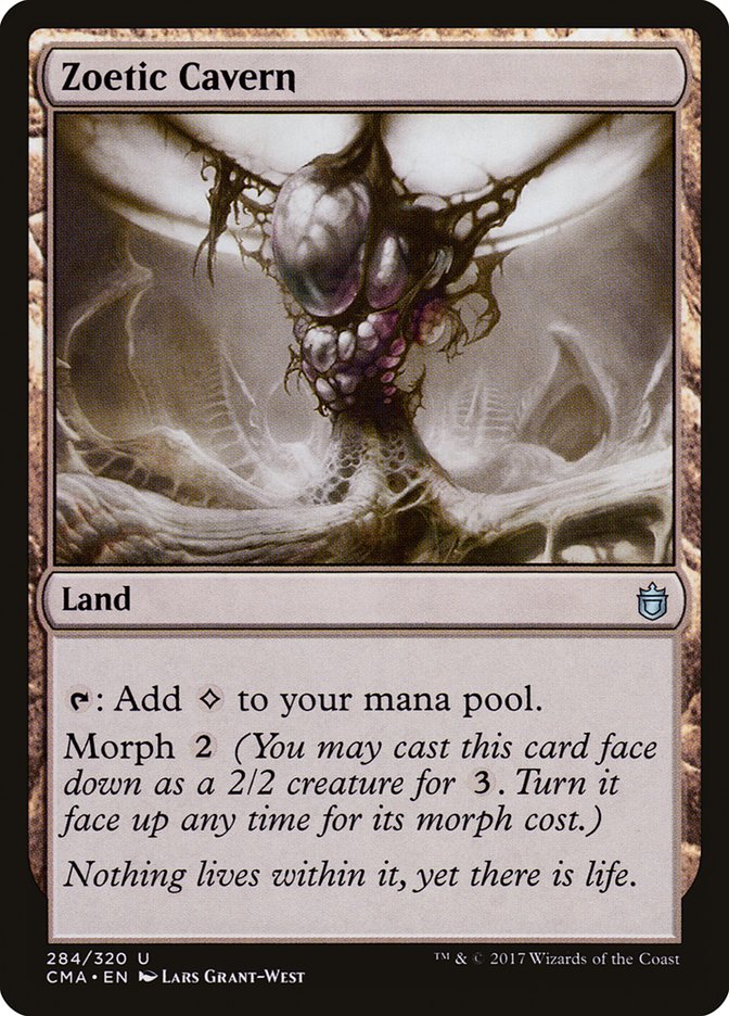 Zoetic Cavern [Commander Anthology]-1