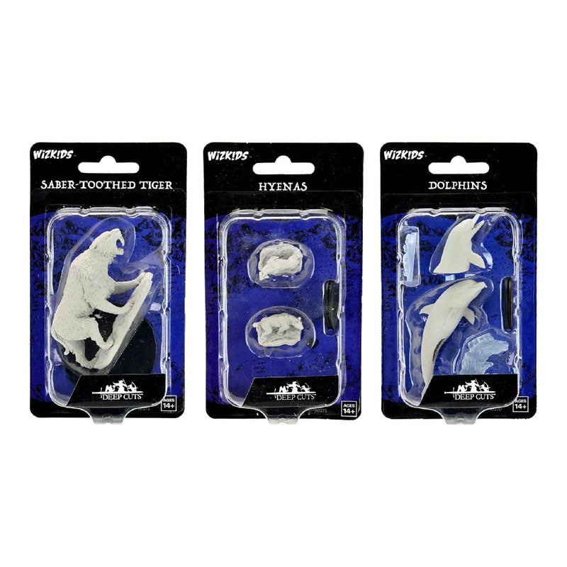 Wizkids Deep Cuts Unpainted Miniatures Wave 14 Quick Pick-1