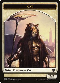 Rat // Cat Double-Sided Token [Commander 2017 Tokens]-2