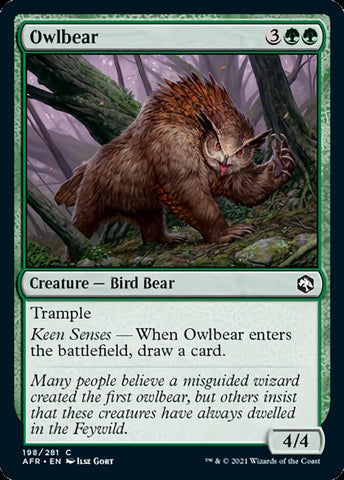 Owlbear [Dungeons & Dragons: Adventures in the Forgotten Realms]