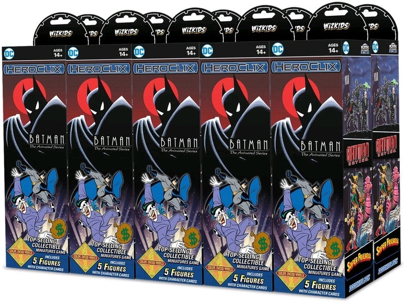 DC Comics HeroClix Batman The Animated Series Booster BRICK-1