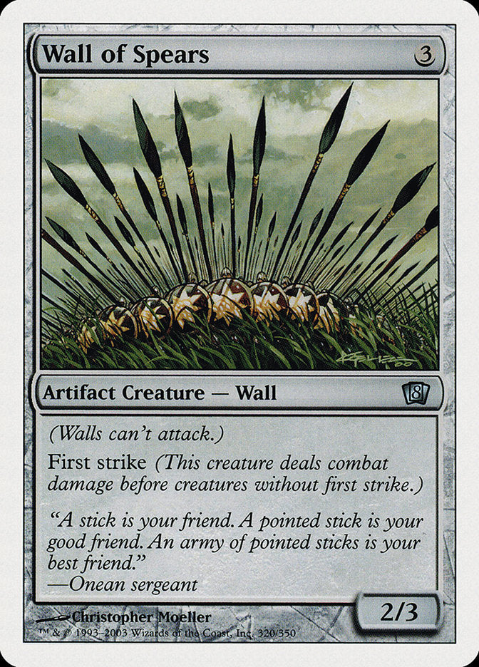 Wall of Spears [Eighth Edition]-1