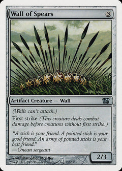 Wall of Spears [Eighth Edition]-1
