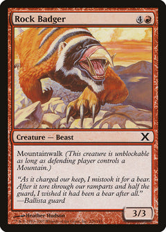 Rock Badger [Tenth Edition]-1