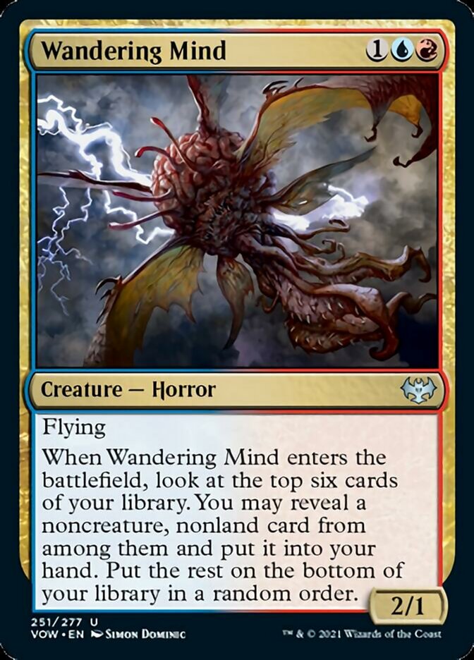 Wandering Mind [Innistrad: Crimson Vow]-1