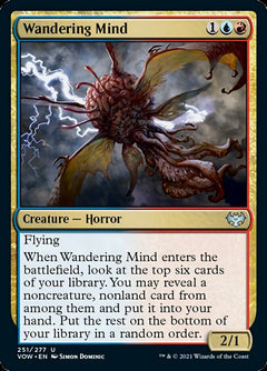 Wandering Mind [Innistrad: Crimson Vow]-1