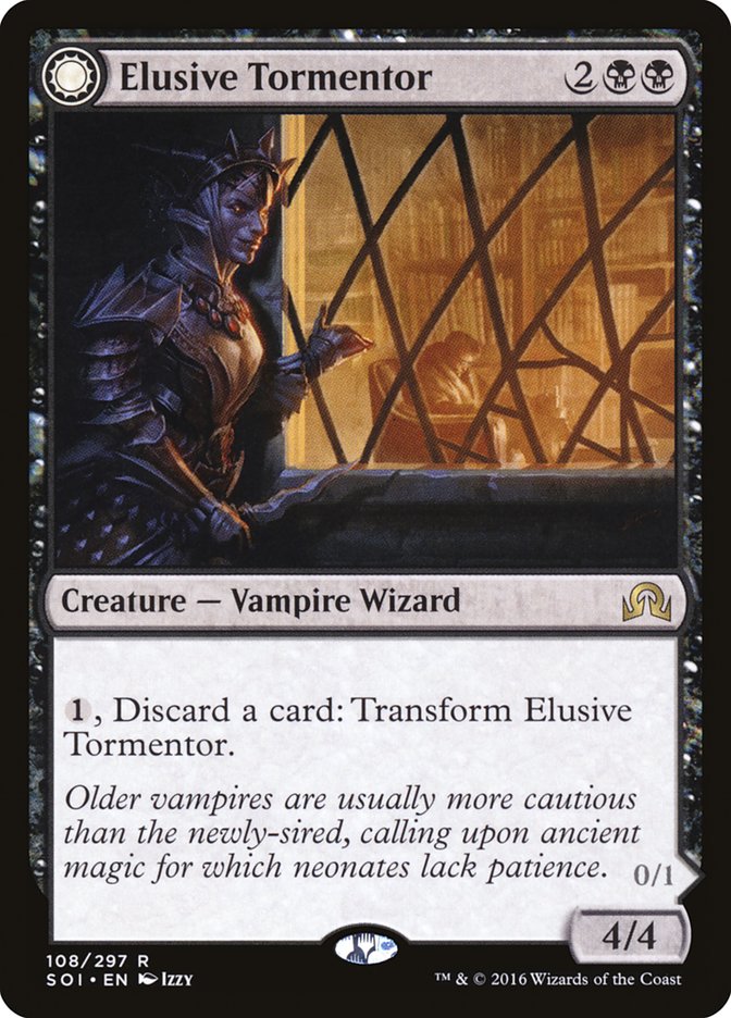 Elusive Tormentor // Insidious Mist [Shadows over Innistrad]-1