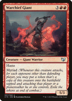 Warchief Giant [Commander 2015]-1