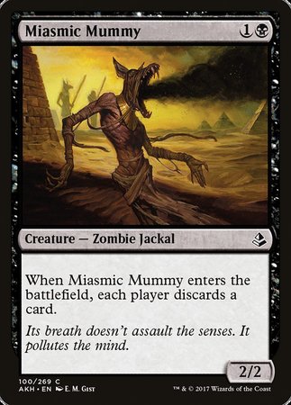 Miasmic Mummy [Amonkhet]-1