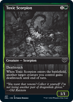 Toxic Scorpion [Innistrad: Double Feature]-1