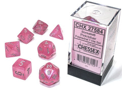 CHX 27584 Borealis Polyhedral Pink/Silver Luminary 7-Die Set-1