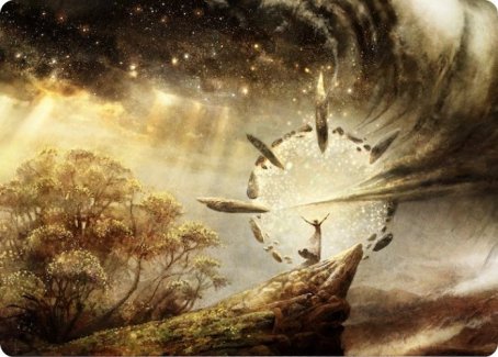 Harness Infinity Art Card [Strixhaven: School of Mages Art Series]-1