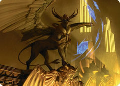 Raffine, Scheming Seer Art Card [Streets of New Capenna Art Series]-1