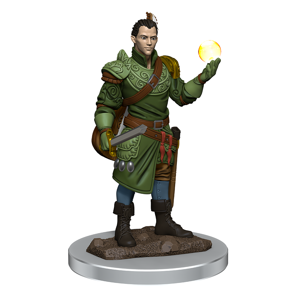 D&D Premium Painted Figures Half-Elf Bard Male-1
